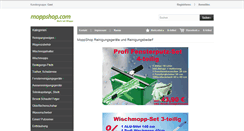 Desktop Screenshot of moppshop.com